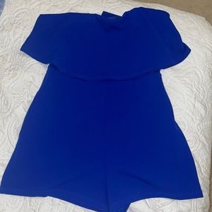 Blue romper